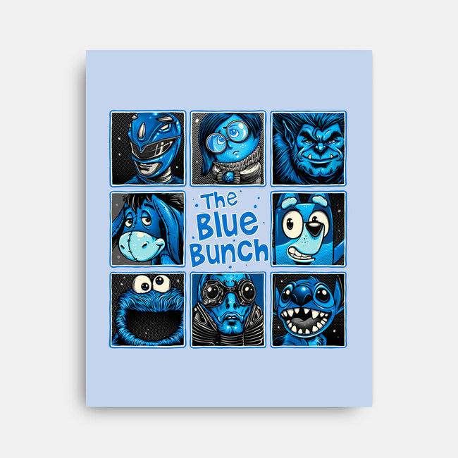The Blue Bunch-None-Stretched-Canvas-momma_gorilla