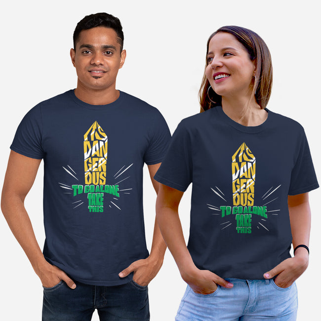 Not Alone Anymore-Unisex-Basic-Tee-estudiofitas