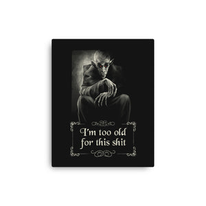 Nosferatu Is Too Old