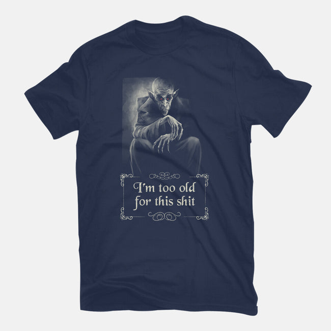 Nosferatu Is Too Old-Womens-Basic-Tee-zascanauta
