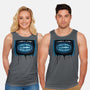Work Is Mysterious And Important-Unisex-Basic-Tank-Tronyx79