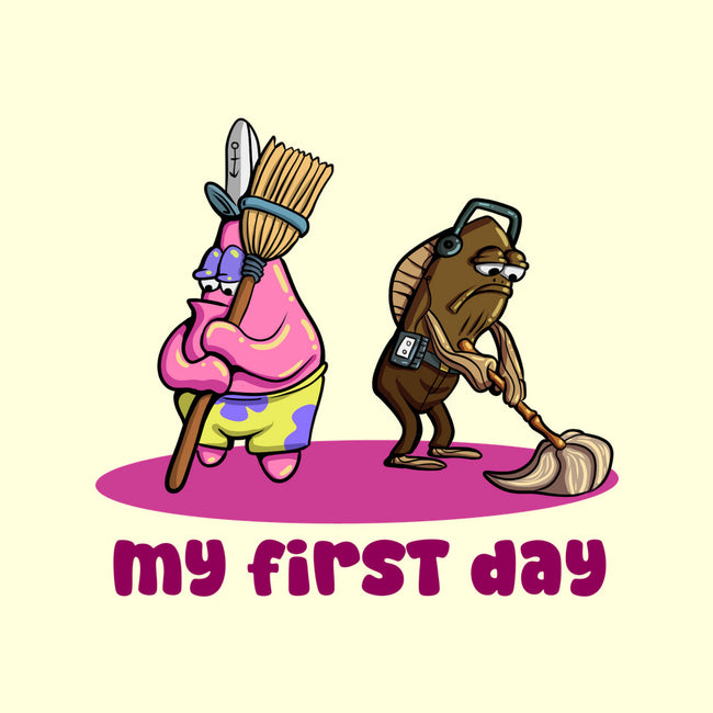 My First Day-Mens-Basic-Tee-nickzzarto