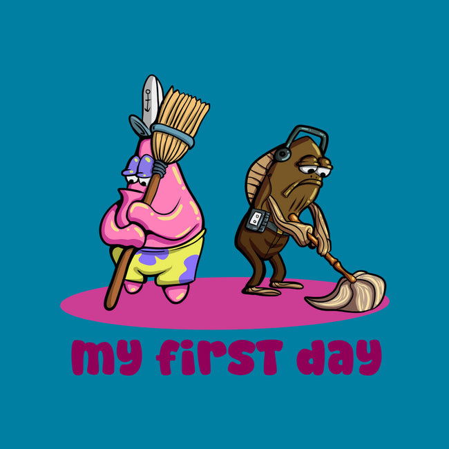 My First Day-Mens-Basic-Tee-nickzzarto