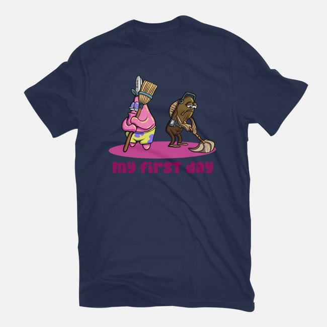 My First Day-Unisex-Basic-Tee-nickzzarto