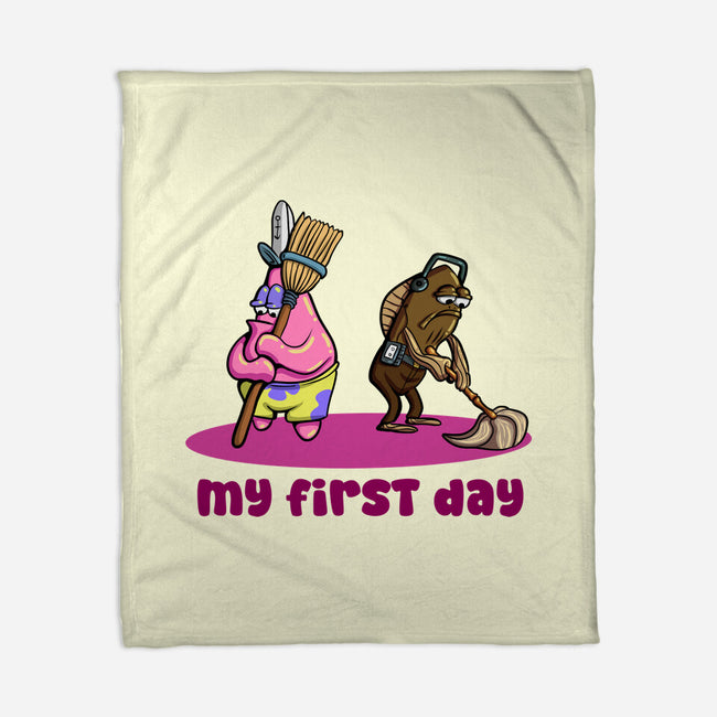 My First Day-None-Fleece-Blanket-nickzzarto