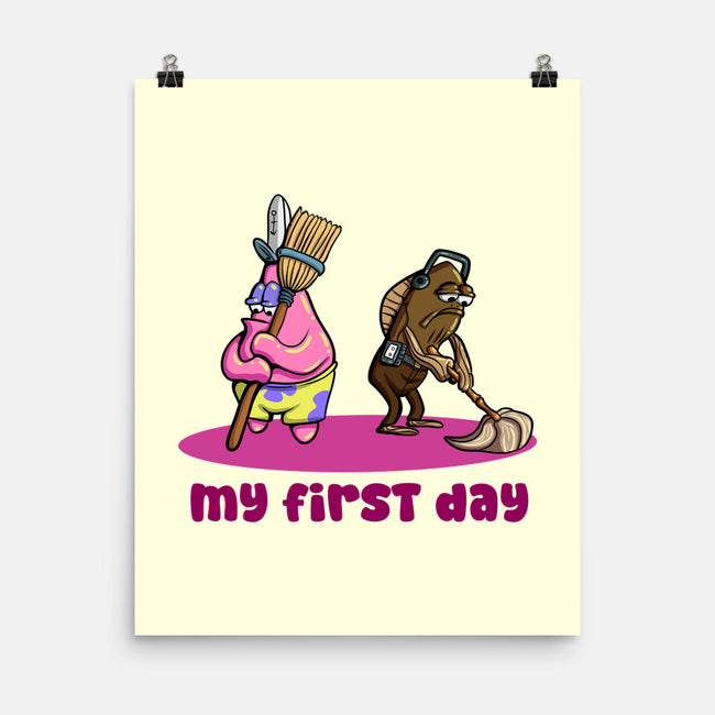 My First Day-None-Matte-Poster-nickzzarto