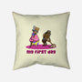My First Day-None-Removable Cover w Insert-Throw Pillow-nickzzarto
