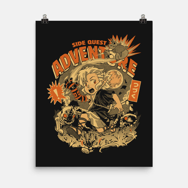 Side Quest Adventure-None-Matte-Poster-Estudio Horta