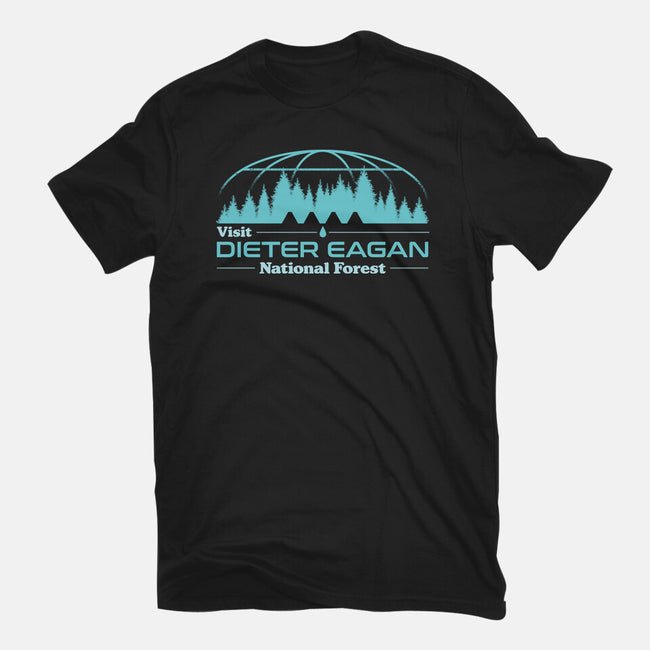 Visit Dieter Eagan National Forest-Mens-Premium-Tee-sachpica