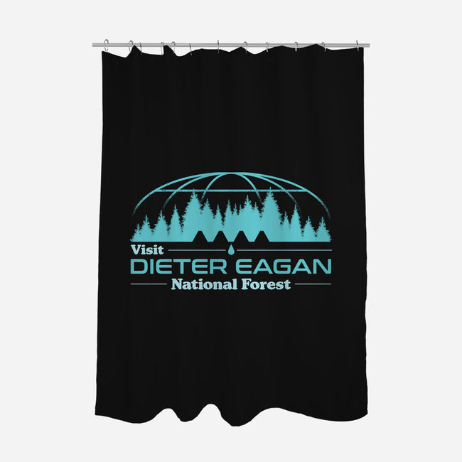 Visit Dieter Eagan National Forest-None-Polyester-Shower Curtain-sachpica