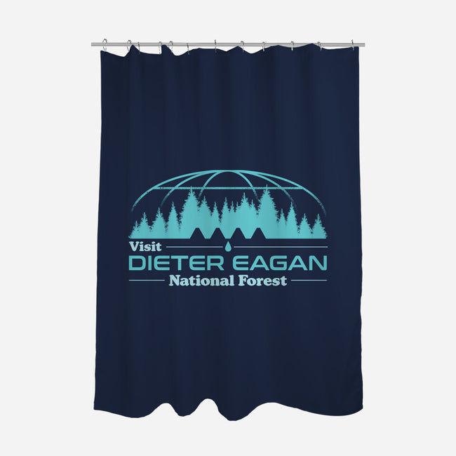 Visit Dieter Eagan National Forest-None-Polyester-Shower Curtain-sachpica