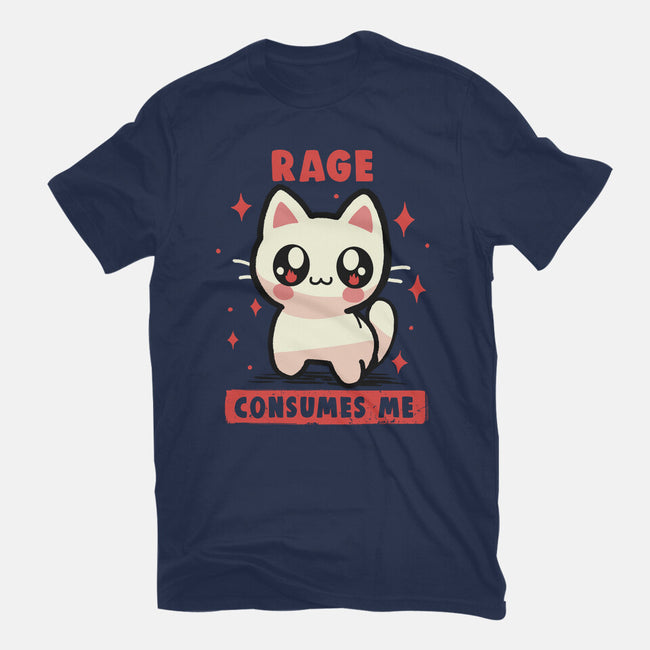 Rage Consumes Me-Womens-Basic-Tee-TechraNova