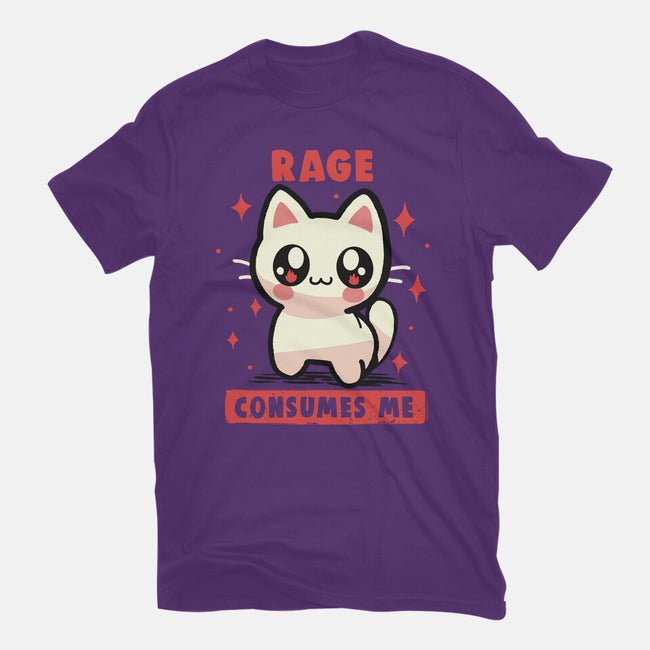 Rage Consumes Me-Womens-Basic-Tee-TechraNova