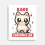 Rage Consumes Me-None-Stretched-Canvas-TechraNova