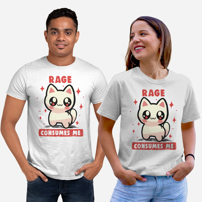 Rage Consumes Me-Unisex-Basic-Tee-TechraNova