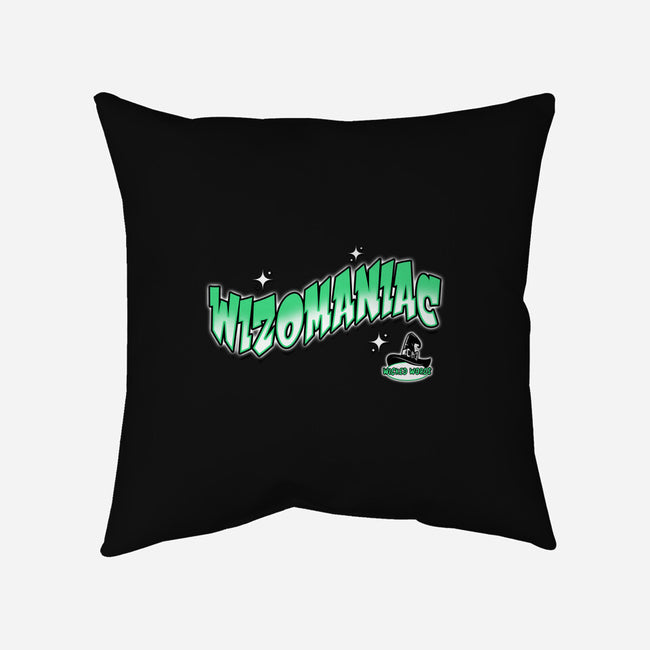 Wizomaniac-None-Removable Cover w Insert-Throw Pillow-palmstreet