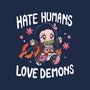 Hate Humans Love Demons-Mens-Basic-Tee-Vallina84