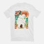 Frog Garden-Mens-Basic-Tee-dandingeroz