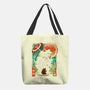 Frog Garden-None-Basic Tote-Bag-dandingeroz