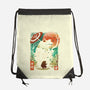 Frog Garden-None-Drawstring-Bag-dandingeroz