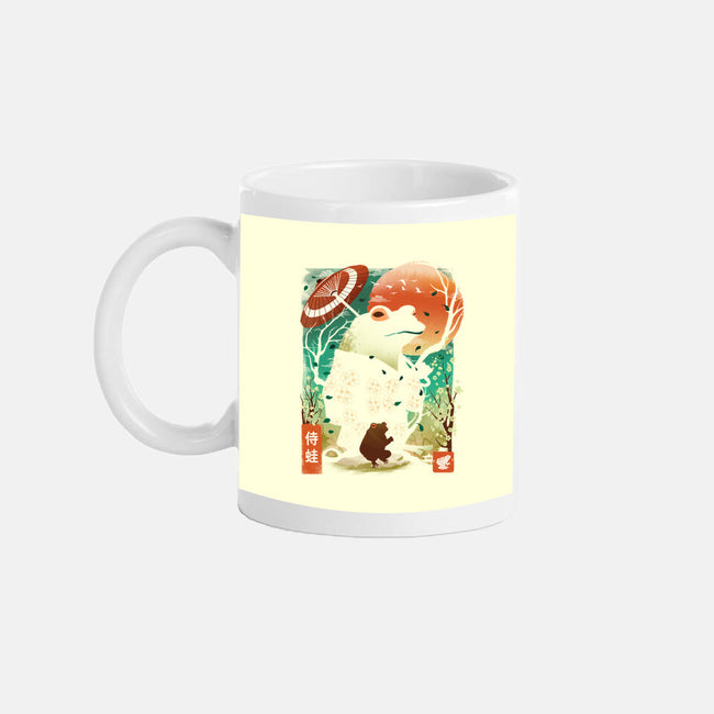 Frog Garden-None-Mug-Drinkware-dandingeroz
