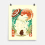 Frog Garden-None-Matte-Poster-dandingeroz