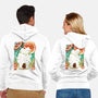 Frog Garden-Unisex-Zip-Up-Sweatshirt-dandingeroz
