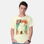Frog Garden-Mens-Basic-Tee-dandingeroz