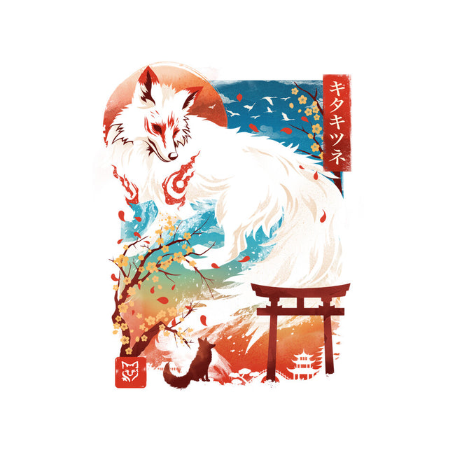 Kitsune Spirit-None-Drawstring-Bag-dandingeroz