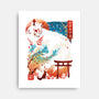 Kitsune Spirit-None-Stretched-Canvas-dandingeroz