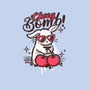 Cherry Bomb Bunny-None-Drawstring-Bag-NemiMakeit
