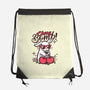 Cherry Bomb Bunny-None-Drawstring-Bag-NemiMakeit