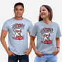 Cherry Bomb Bunny-Unisex-Basic-Tee-NemiMakeit