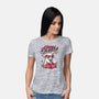 Cherry Bomb Bunny-Womens-Basic-Tee-NemiMakeit