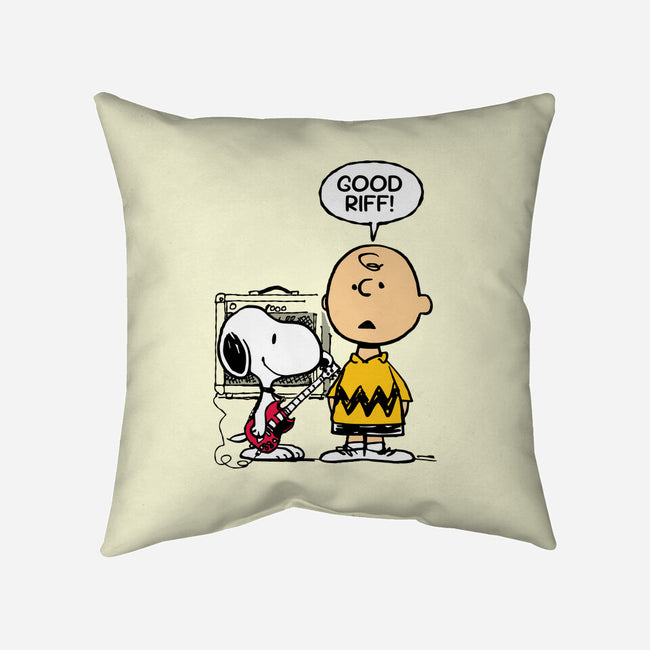 Good Riff-None-Removable Cover w Insert-Throw Pillow-imisko