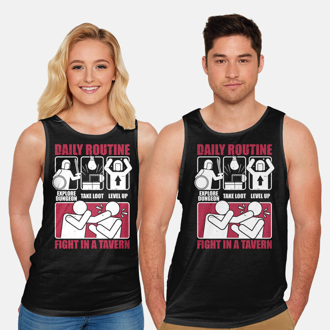 How To Dungeon-Unisex-Basic-Tank-Studio Mootant