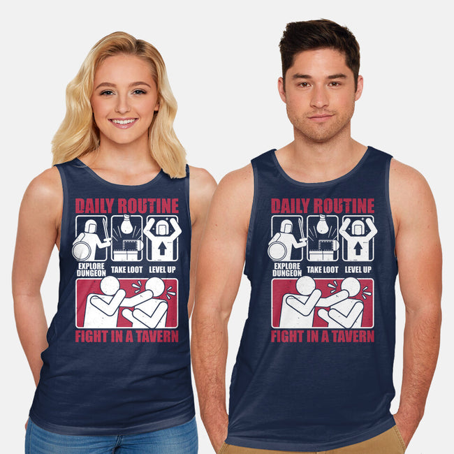 How To Dungeon-Unisex-Basic-Tank-Studio Mootant