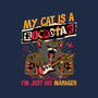 Rockstar Cat Manager-None-Drawstring-Bag-Studio Mootant