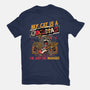 Rockstar Cat Manager-Mens-Basic-Tee-Studio Mootant
