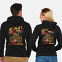 Rockstar Cat Manager-Unisex-Zip-Up-Sweatshirt-Studio Mootant