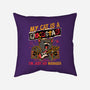 Rockstar Cat Manager-None-Removable Cover w Insert-Throw Pillow-Studio Mootant