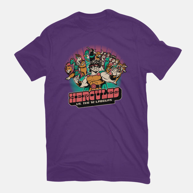 Labours Of Hercules-Womens-Basic-Tee-Studio Mootant