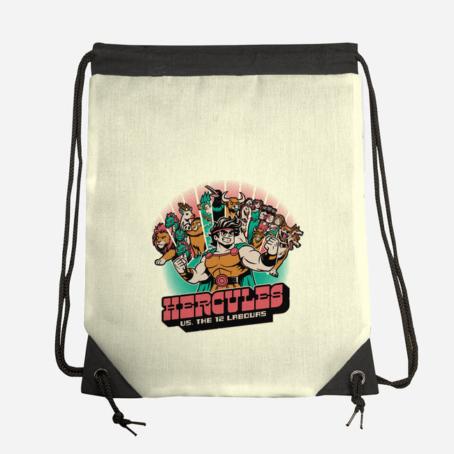 Labours Of Hercules-None-Drawstring-Bag-Studio Mootant