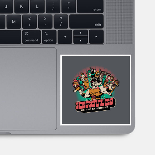 Labours Of Hercules-None-Glossy-Sticker-Studio Mootant