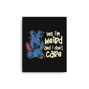 Yes I'm Weird