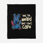 Yes I'm Weird-None-Fleece-Blanket-turborat14