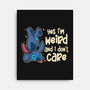 Yes I'm Weird-None-Stretched-Canvas-turborat14