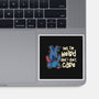 Yes I'm Weird-None-Glossy-Sticker-turborat14