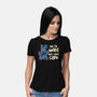 Yes I'm Weird-Womens-Basic-Tee-turborat14