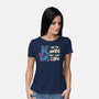 Yes I'm Weird-Womens-Basic-Tee-turborat14